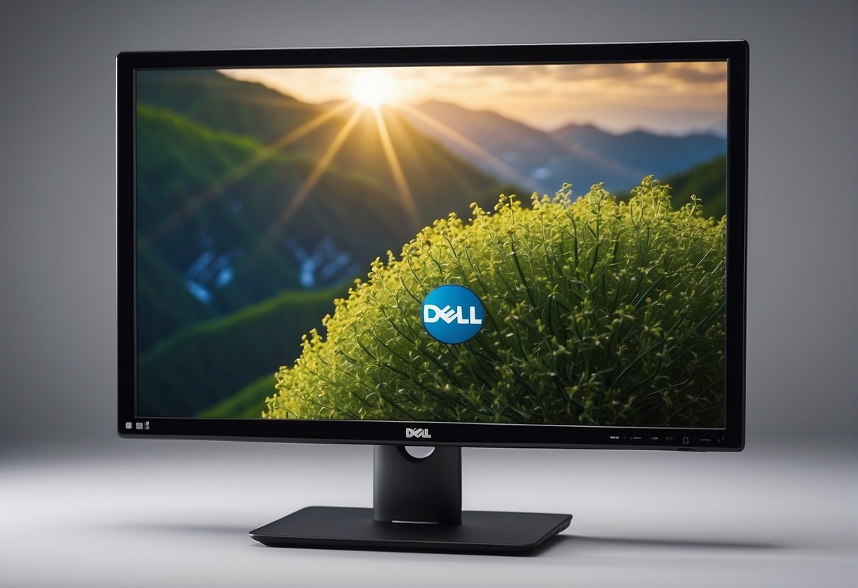 A computer screen displaying exclusive Dell offers with the Dell logo and promotional text