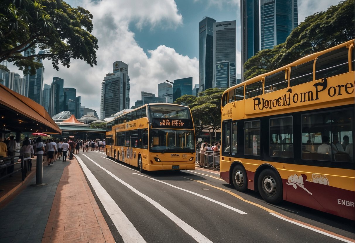 The vibrant city of Singapore is bustling with excitement as Genting Cruise promotions are displayed in various locations, attracting eager travelers with enticing offers and vibrant imagery
