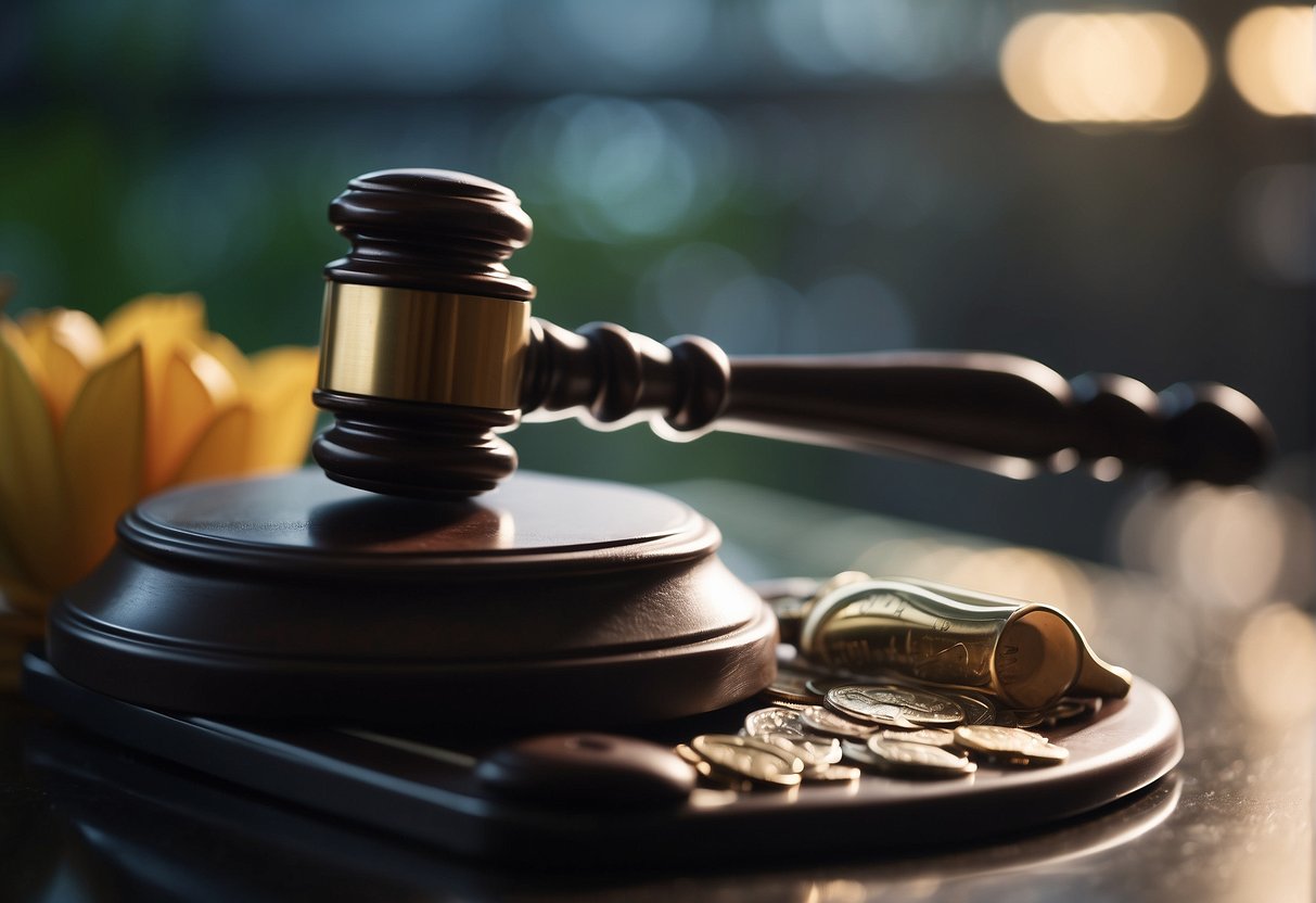 A judge in Singapore drains mana while promoting details