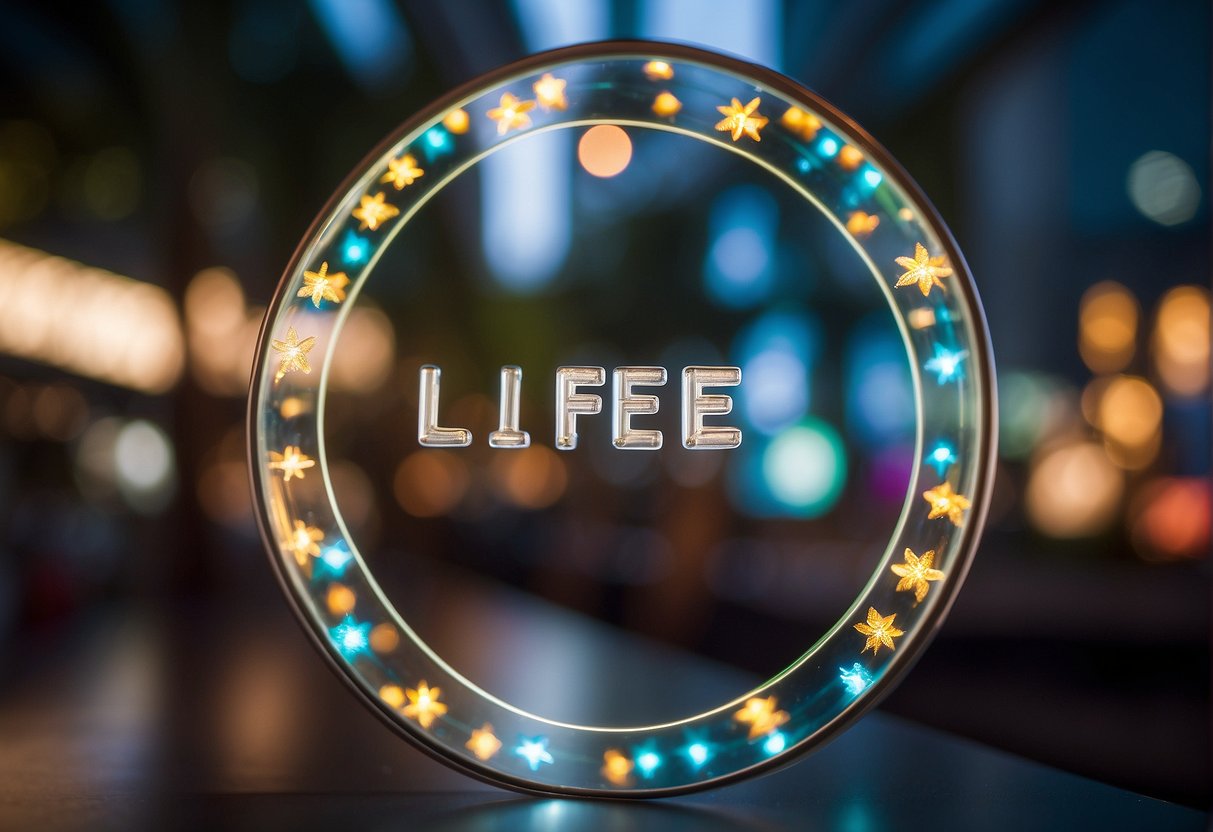 A circle of "Frequently Asked Questions" surrounds the words "Life Promotions Singapore."