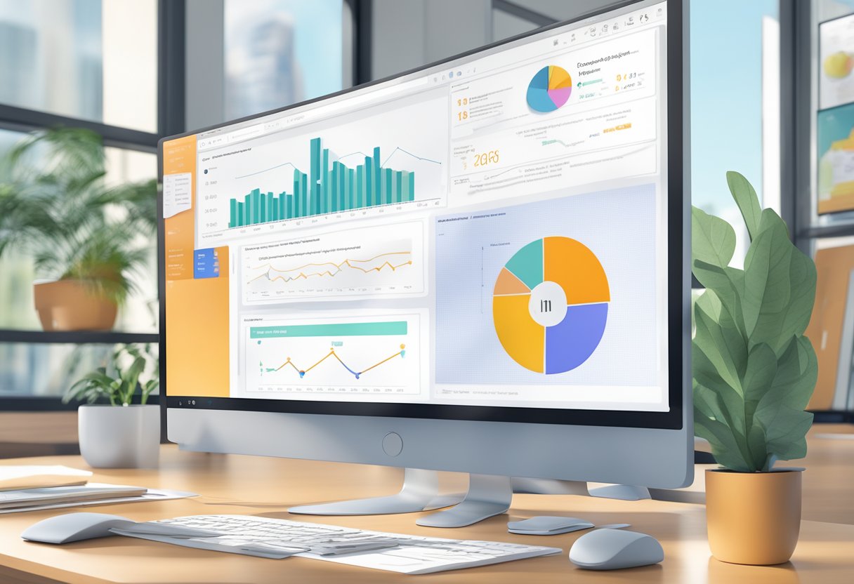 share presentation on teams without notes A computer screen showing a PowerPoint presentation in slideshow mode, with the notes hidden, and the Teams interface visible in the background
