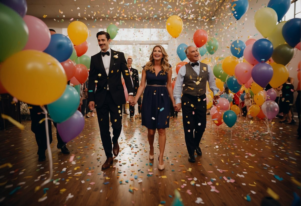 Guests depart, leaving behind scattered confetti and half-eaten cake. Balloons deflate, and a lone candle flickers in the aftermath of the 89th birthday celebration