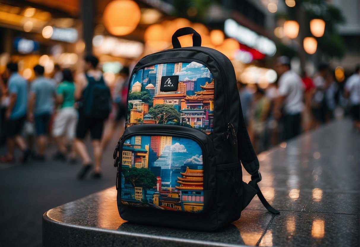 The bustling streets of Singapore are adorned with colorful Akira backpack promotions, catching the attention of passersby with their vibrant designs and practical features