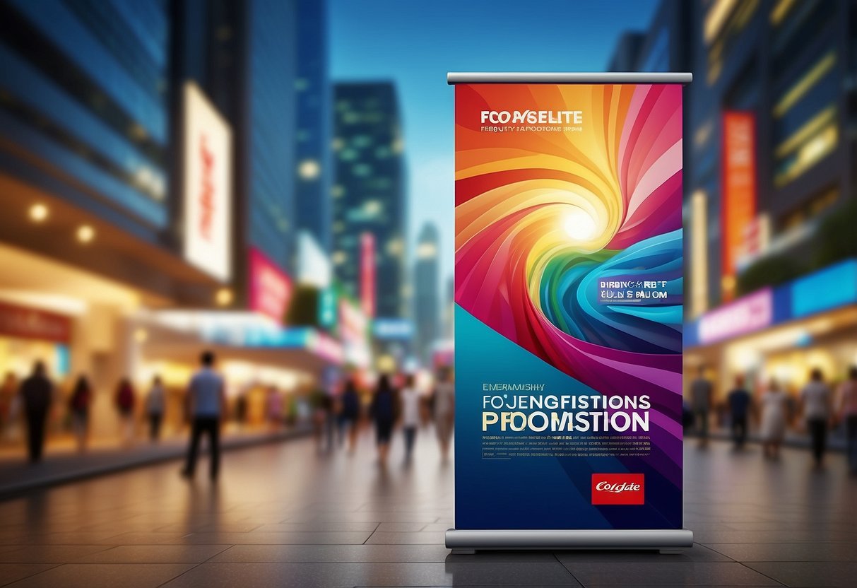 A colorful banner with "Frequently Asked Questions Colgate Promotions Singapore" displayed prominently. Bright, eye-catching graphics and clear, easy-to-read text