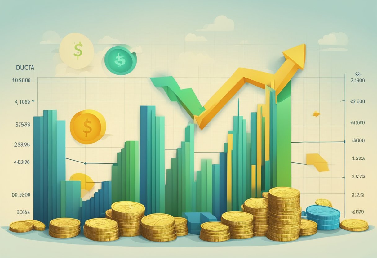 A graph showing DUCATA's growth against a backdrop of rising inflation