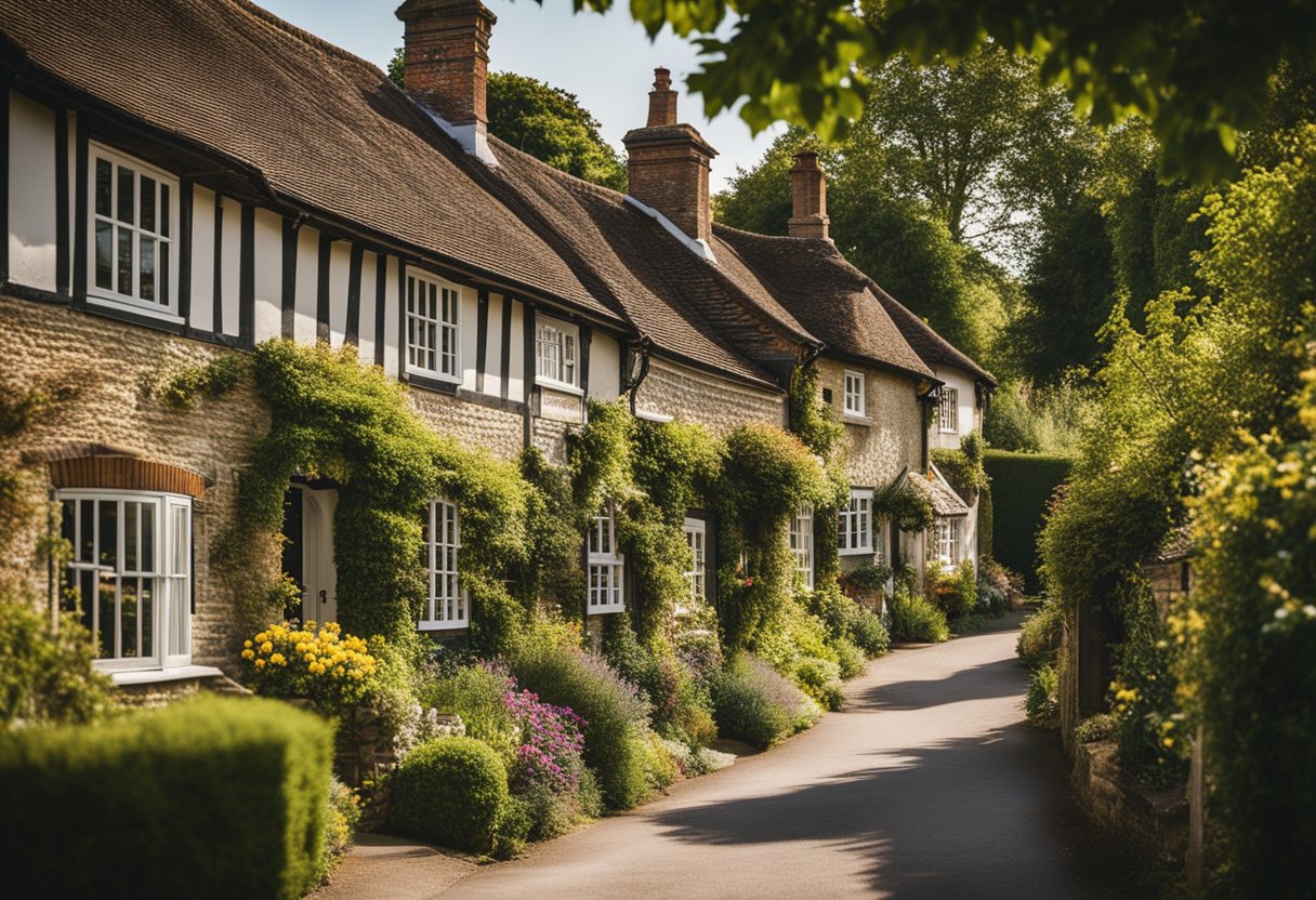 A quaint village nestled in the rolling hills of Surrey, with charming cottages and vibrant greenery. A peaceful atmosphere and sense of community make Fetcham a hidden gem worth discovering