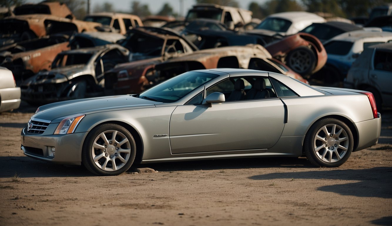 A Cadillac XLR