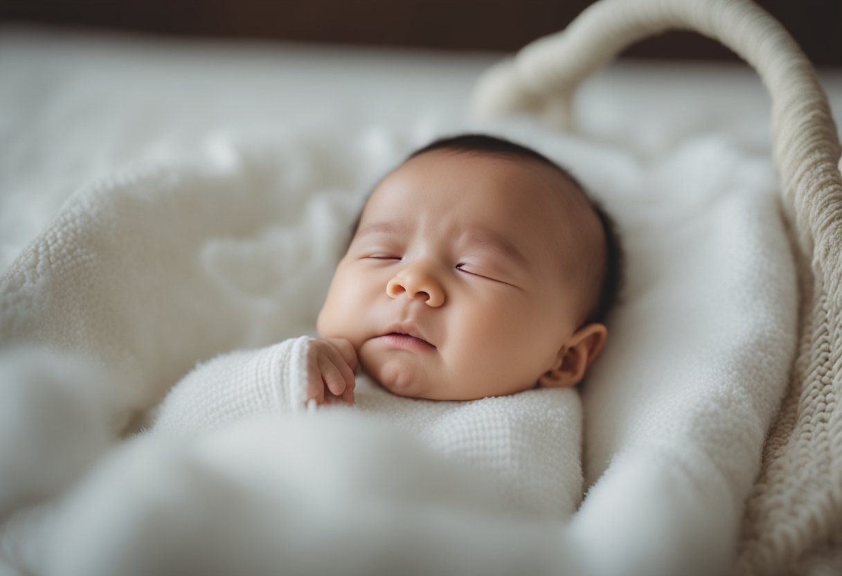 A baby with skin rashes, fever, and bone deformities