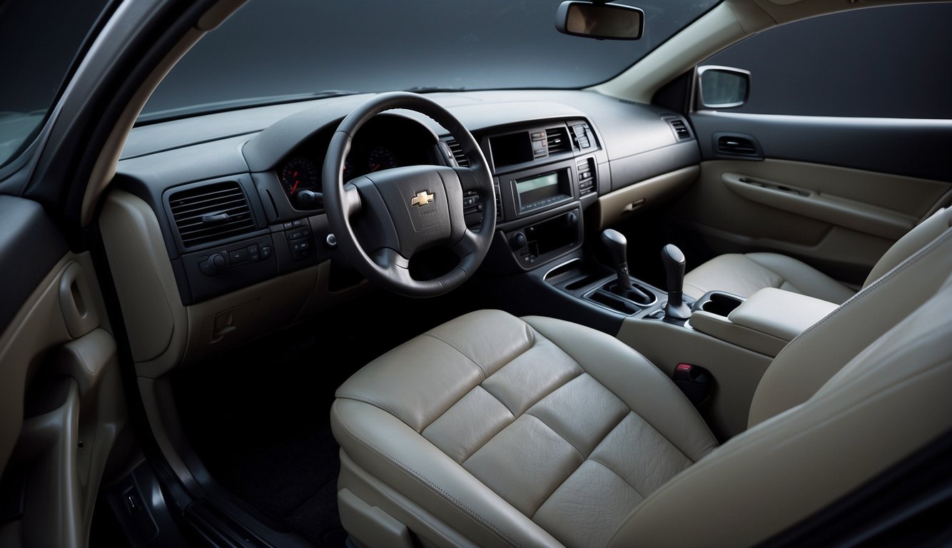 Chevrolet Lumina's cramped and outdated interior