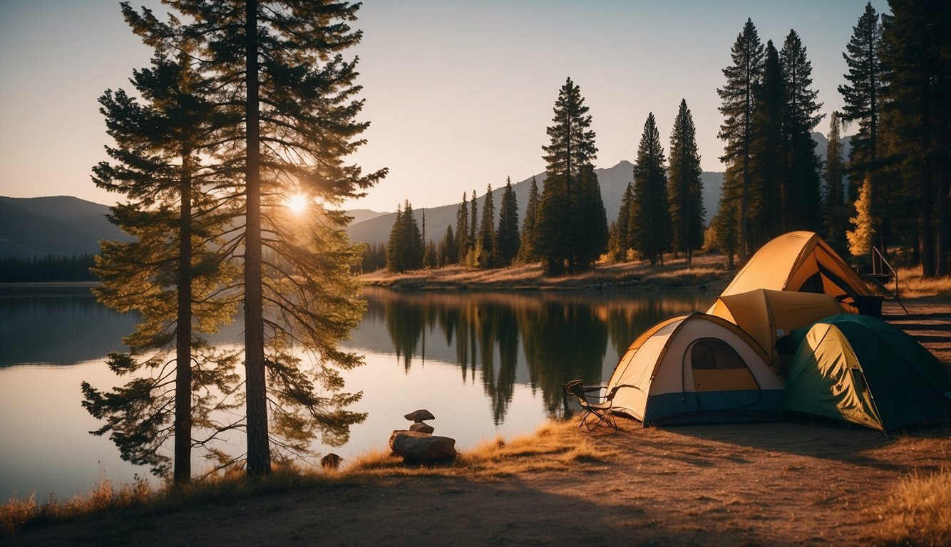 Camping by Warm Lake in Idaho, with activities and attractions nearby