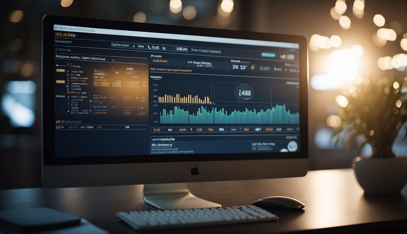 A computer screen with digital marketing copy being optimized for digital channels