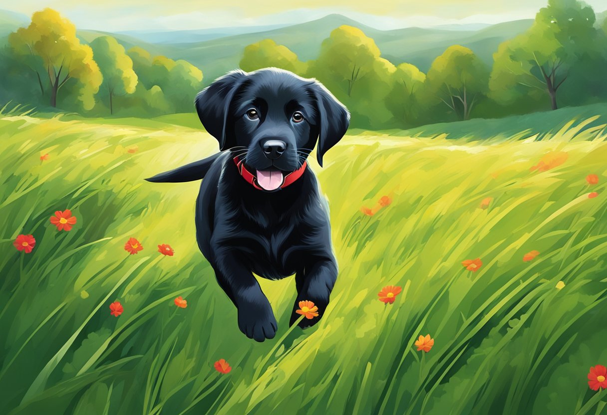 Black Lab Puppy