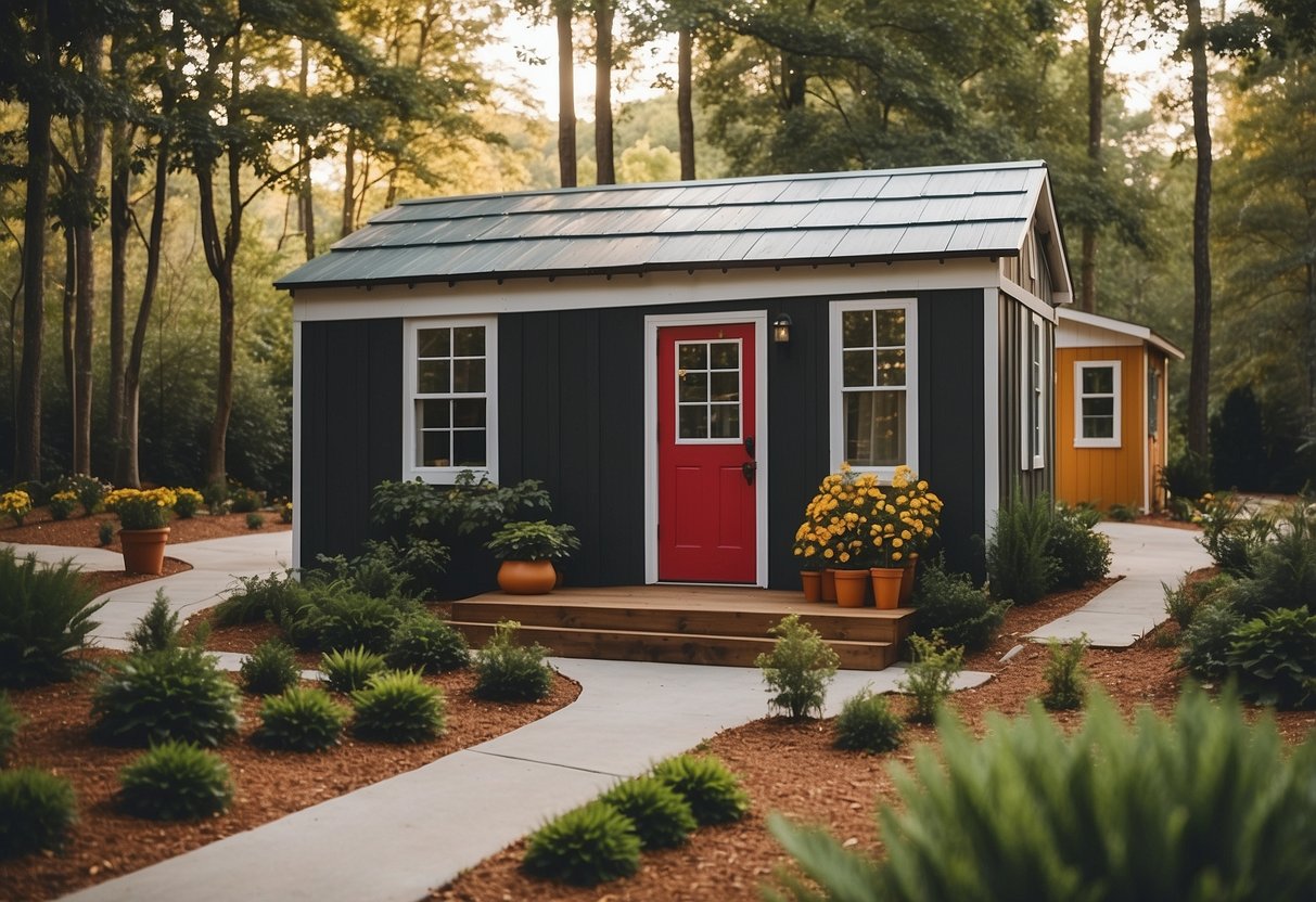 The tiny home communities in Raleigh, NC boast modern amenities and eco-friendly features, including communal gardens and sustainable energy sources