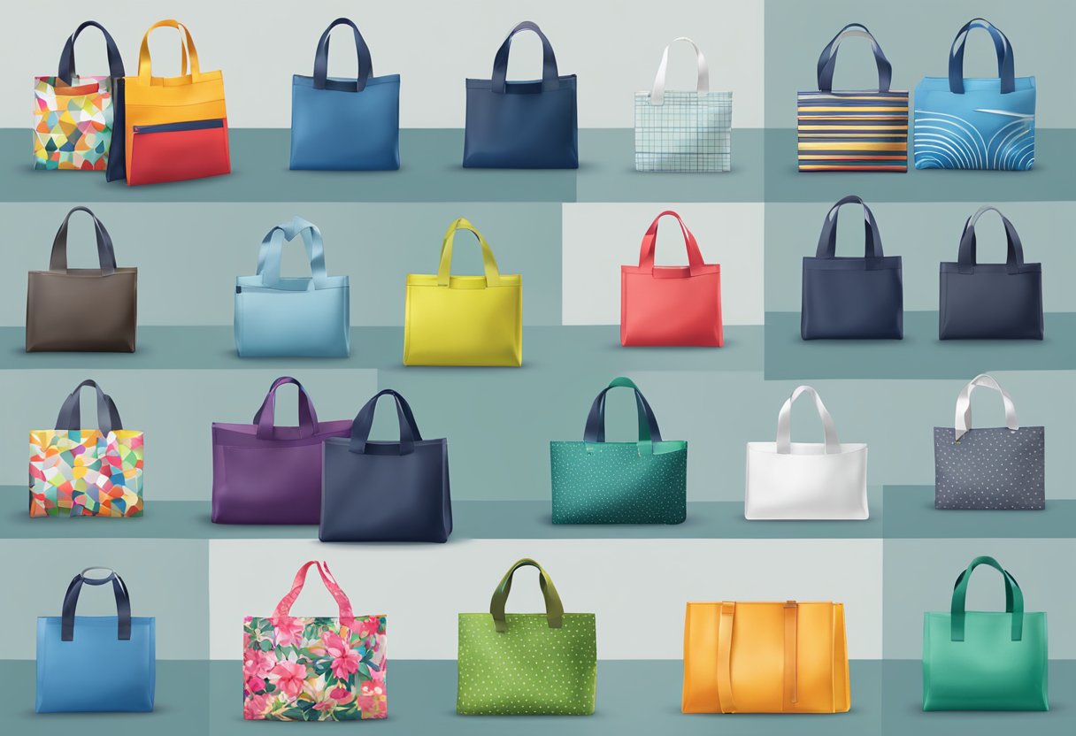 A reusable foldable bag with various customizable features for corporate gifting