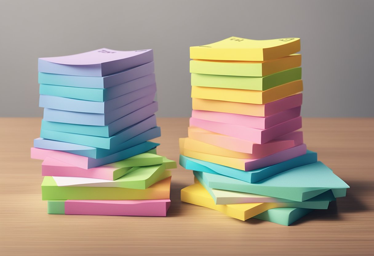 Custom Die Cut Post It Notes Personalised Sticky Notes for Effective