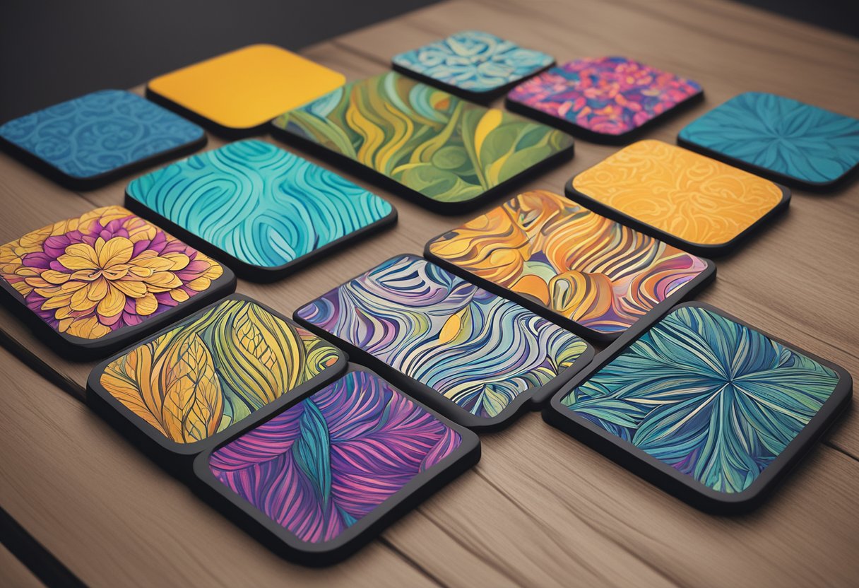 Customised Coasters Personalised Drink Mats for Your Home or Business