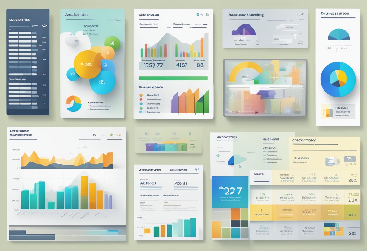 The top 7 accounting software solutions for architects in 2024 are displayed in a list format, with each software name and ranking clearly visible