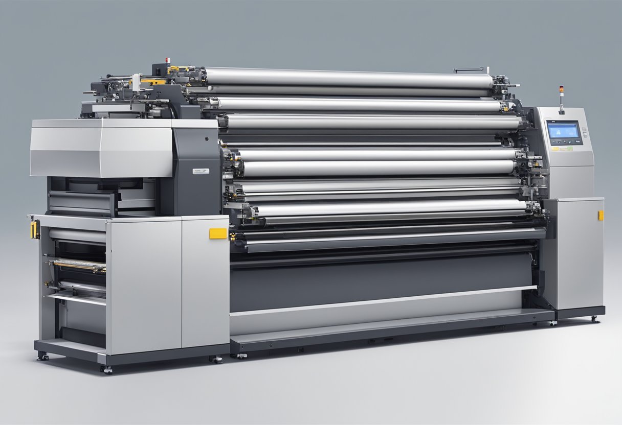 The printing machine whirs as it churns out corporate gifts and promo gifts, neatly stacked in rows, ready for distribution