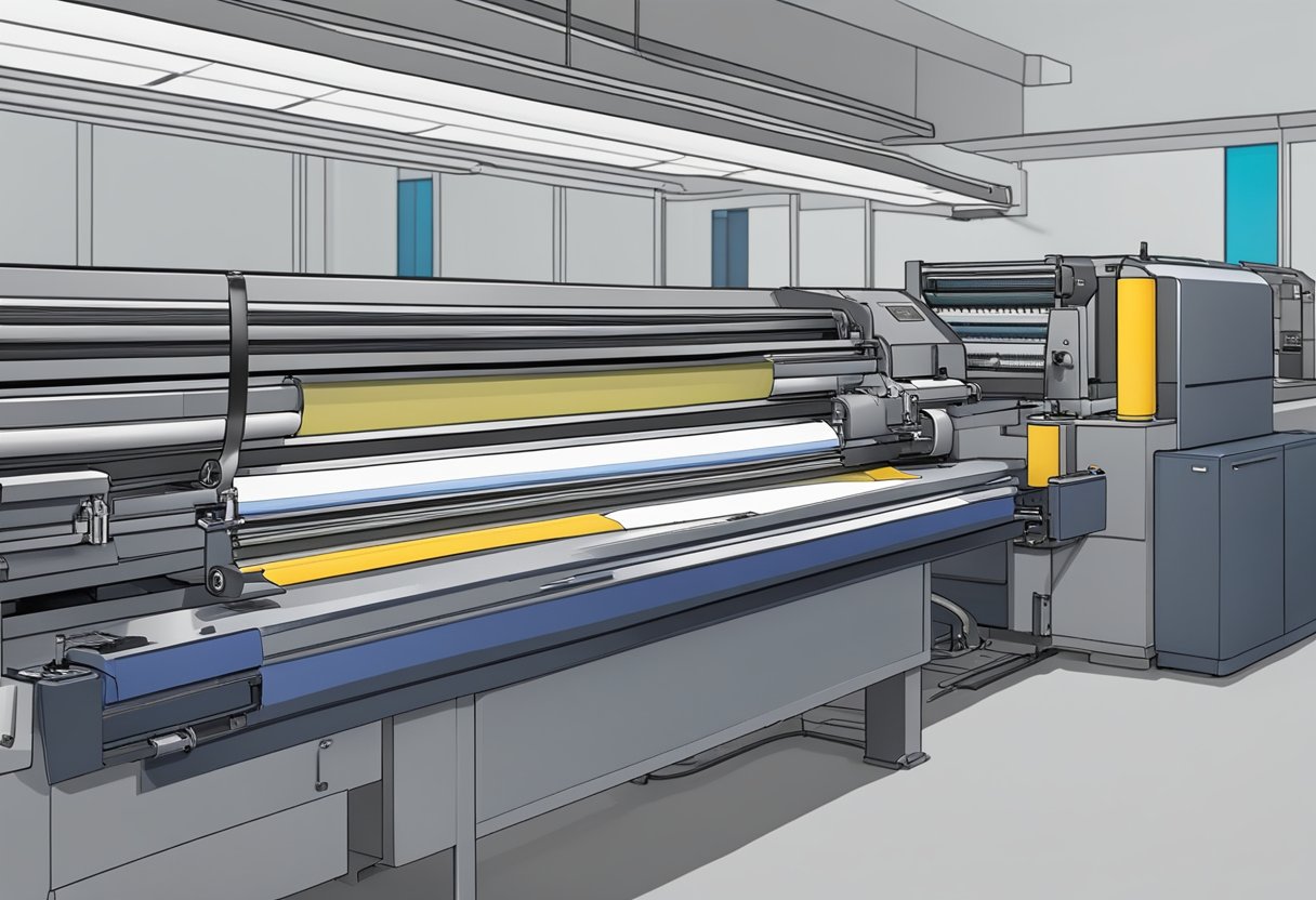 A printer producing lanyards with no minimum order