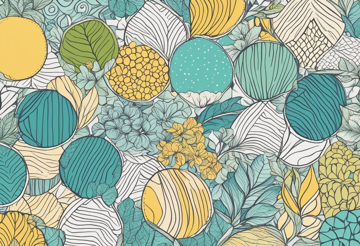 A hand-drawn notebook cover with personalized patterns and colors. Customized pages with space for notes, sketches, and goals