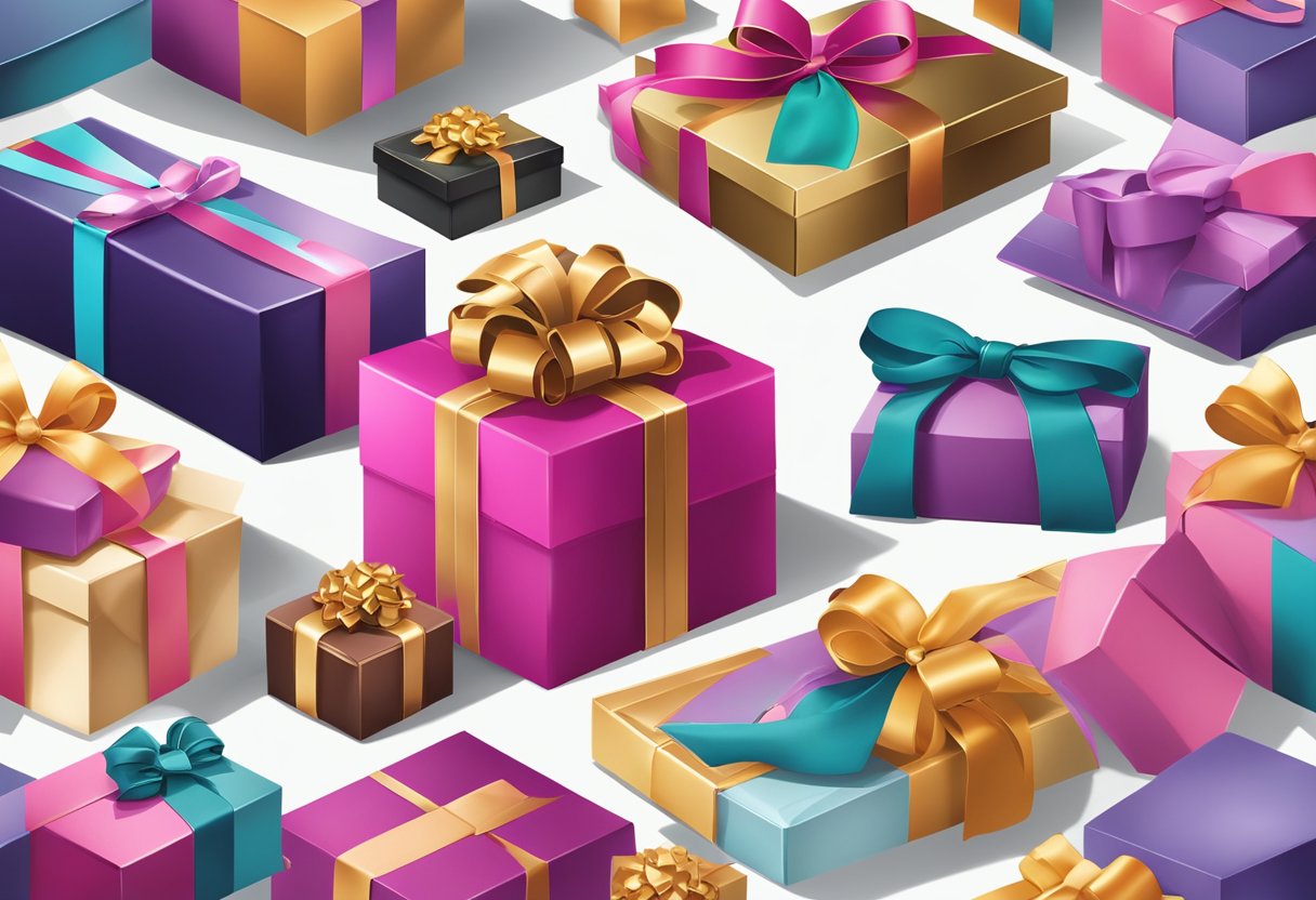 A luxurious gift box opens to reveal an array of exquisite corporate gifts, each carefully crafted to create the ultimate gifting experience