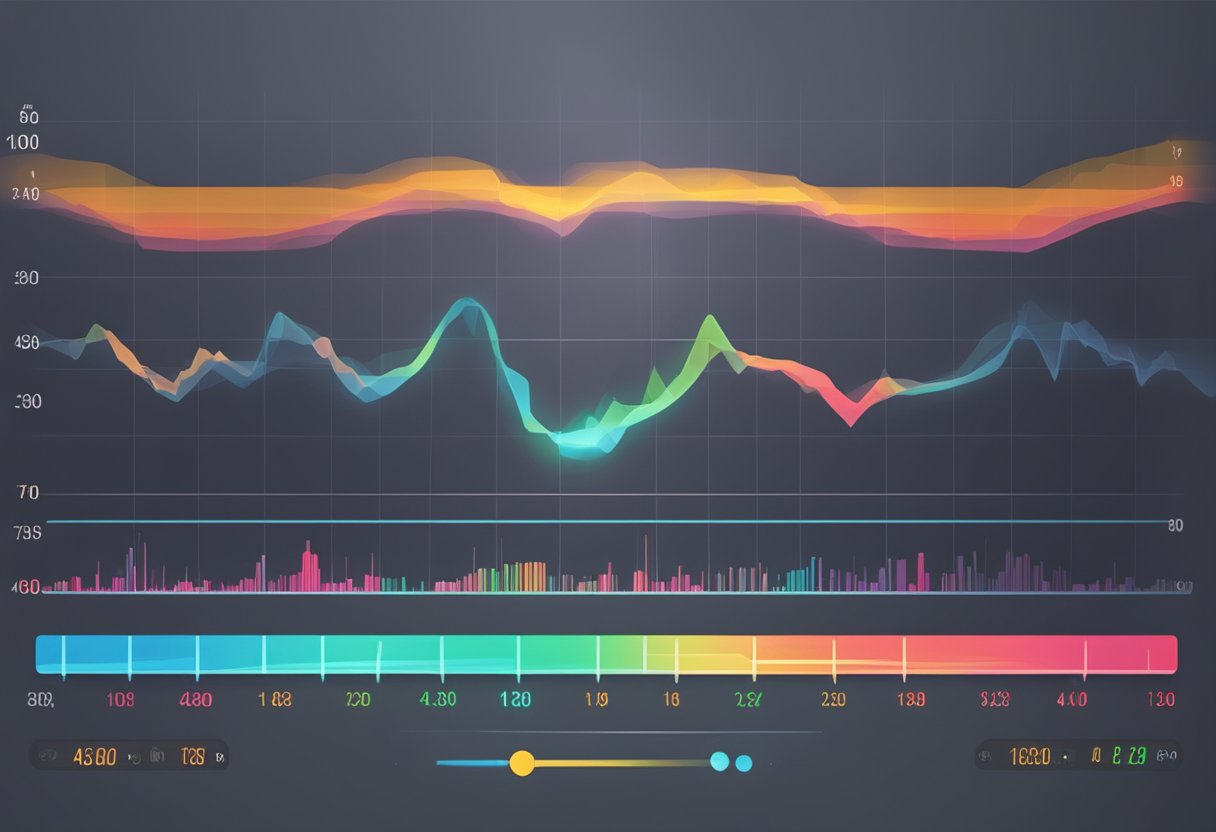 A digital heart rate monitor displays age-specific average heart rates