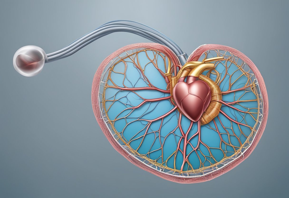 A heart stent is a small, mesh-like tube used to treat narrow or weak arteries in the heart. It is inserted through a catheter and expanded to improve blood flow