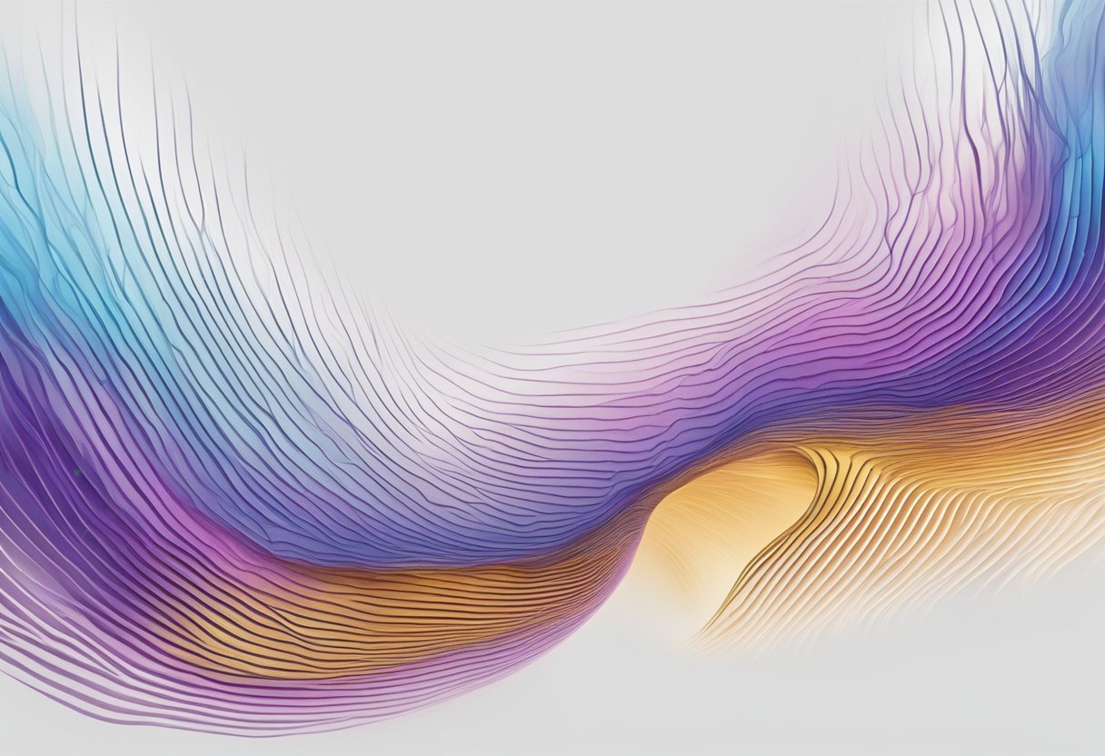 The heart beats rapidly and irregularly, creating a visible and intense fluttering sensation