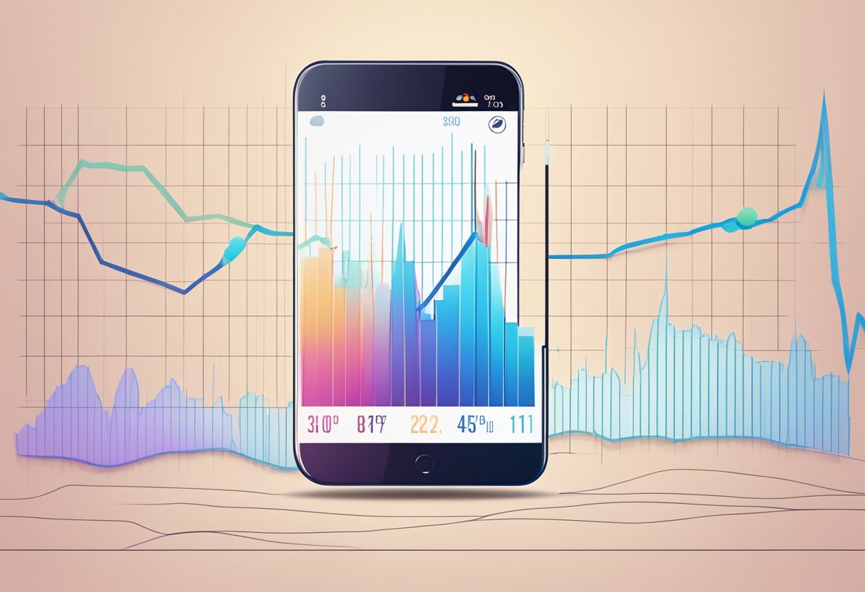 A heart rate monitor displays a dangerously low number, with the line graph steadily dropping