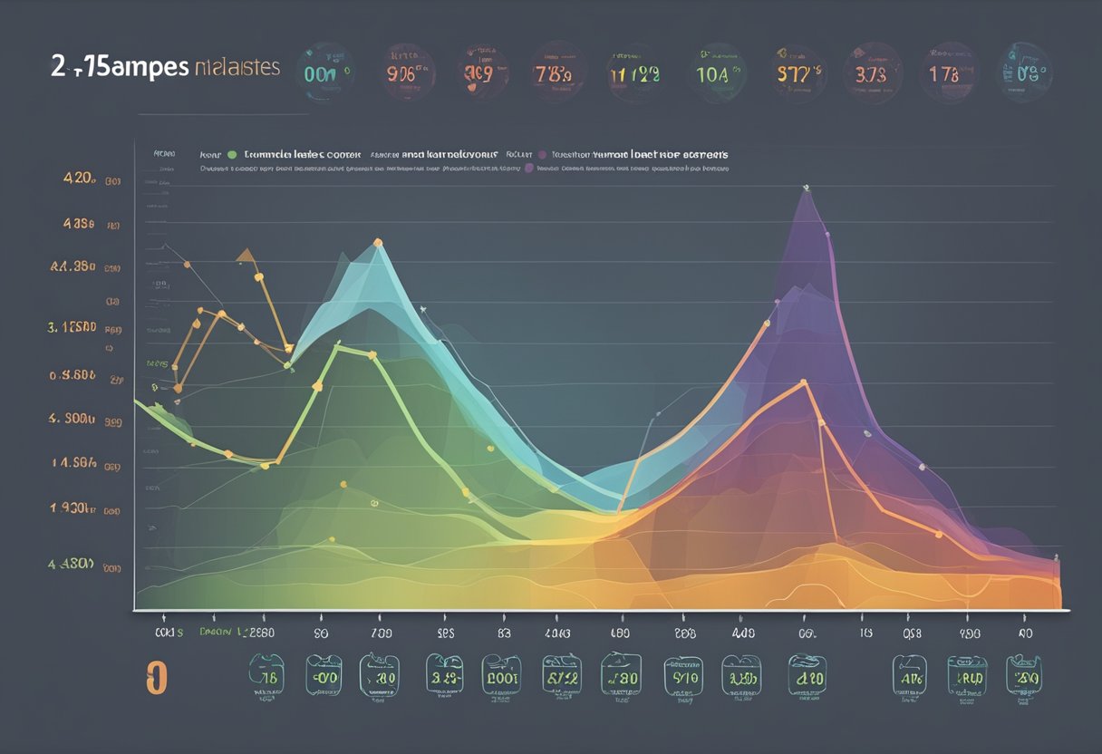 A chart showing age groups and corresponding normal heart rates