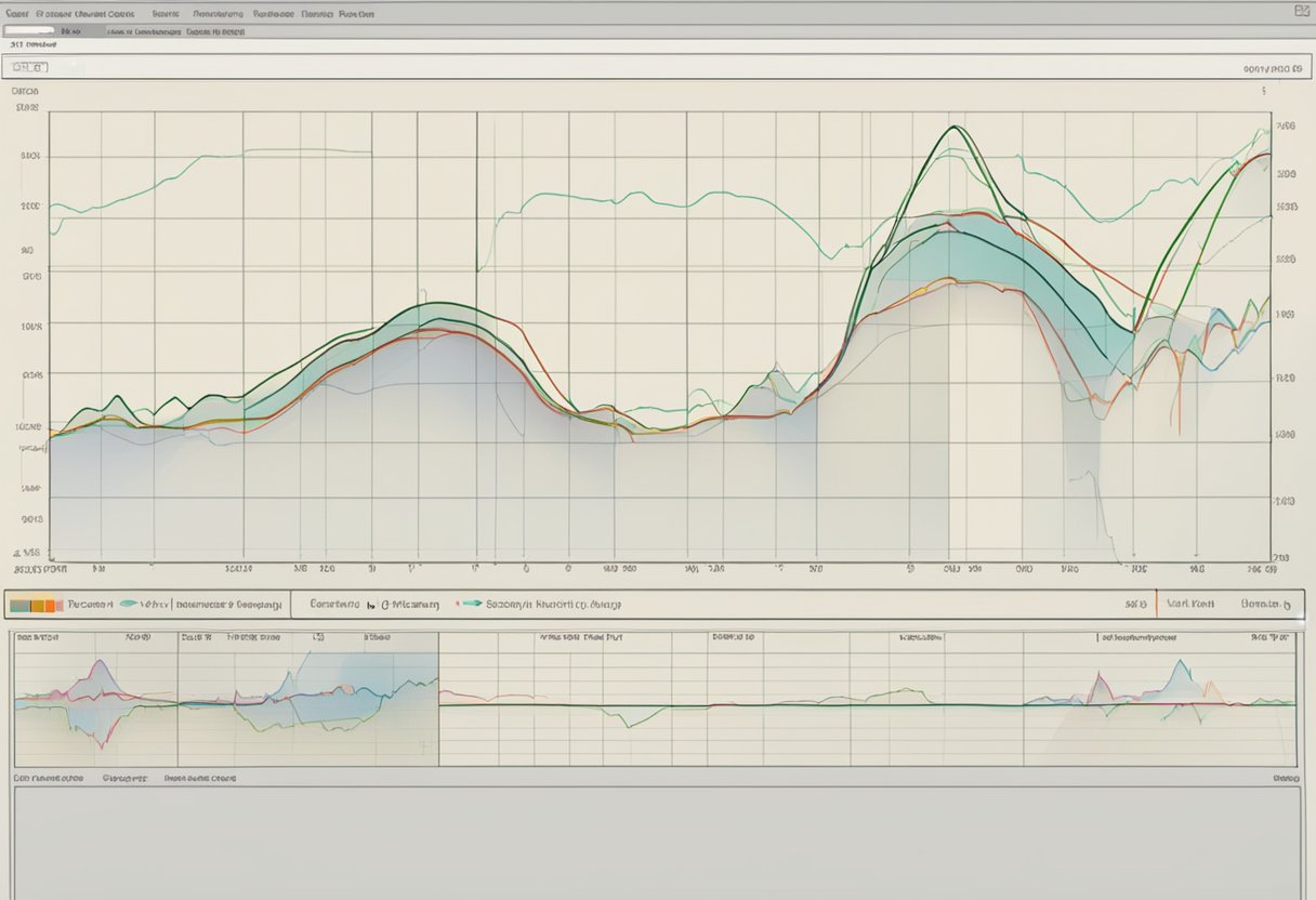 A monitor displays a salvo heart rhythm definition graph with distinct peaks and valleys