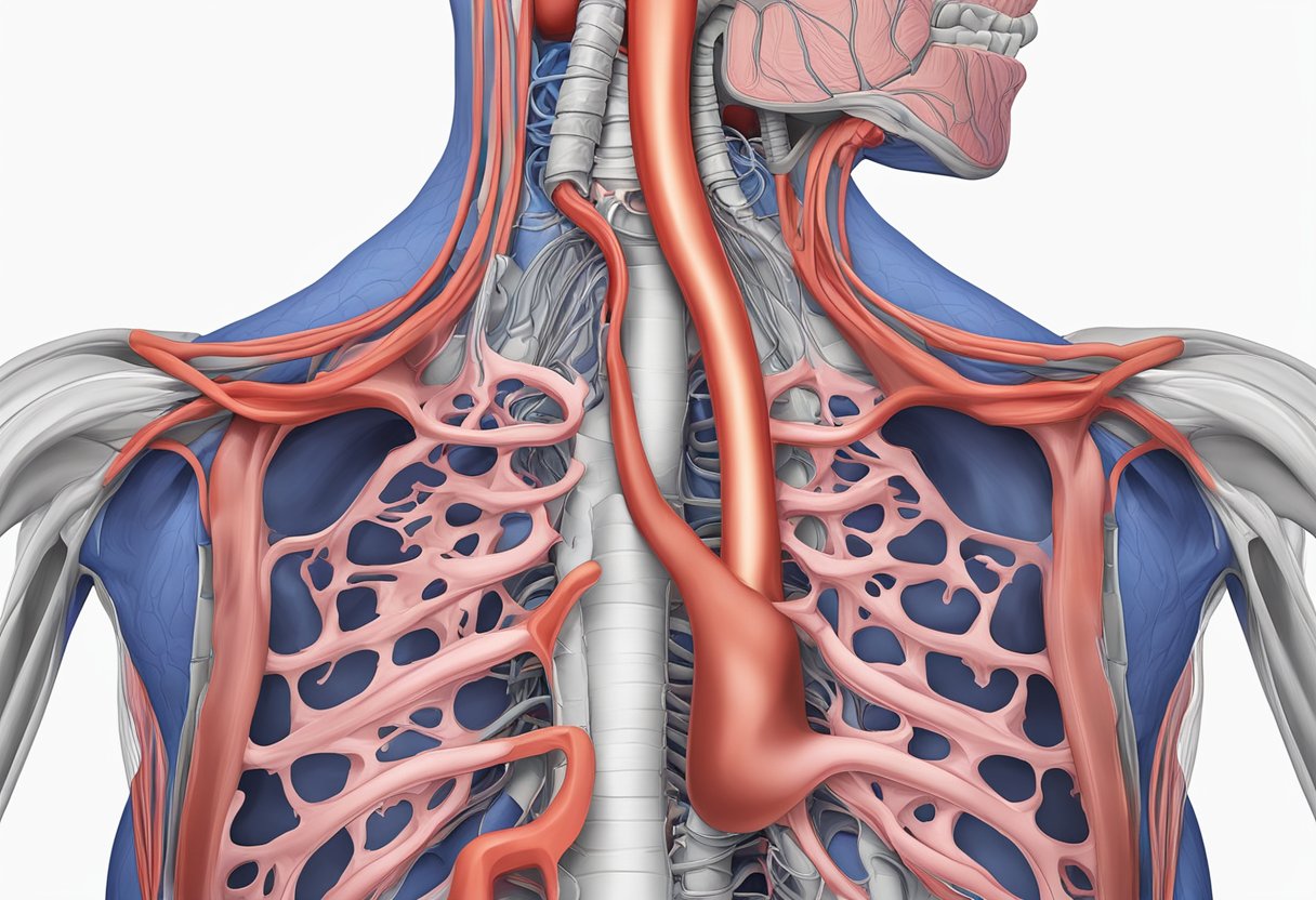 Blood flows into the right atrium, then to the right ventricle, and is pumped to the lungs for oxygenation. Oxygenated blood returns to the left atrium, then to the left ventricle, and is pumped out to the