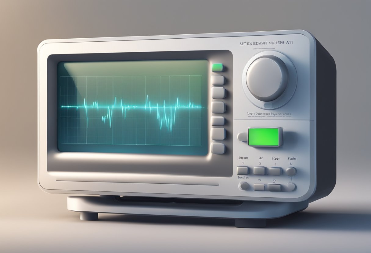 A calm, steady pulse radiates from a heart-shaped monitor, displaying the best resting heart rate