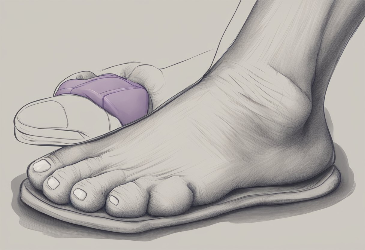 Feet swollen, heart failing