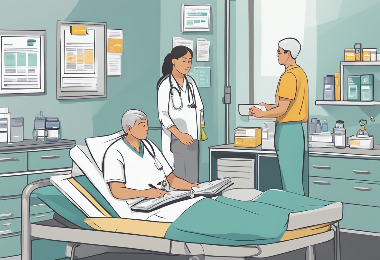 A patient's medication schedule, exercise routine, and emotional support system are crucial in post-transplant care. Challenges include rejection, infection, and lifestyle adjustments