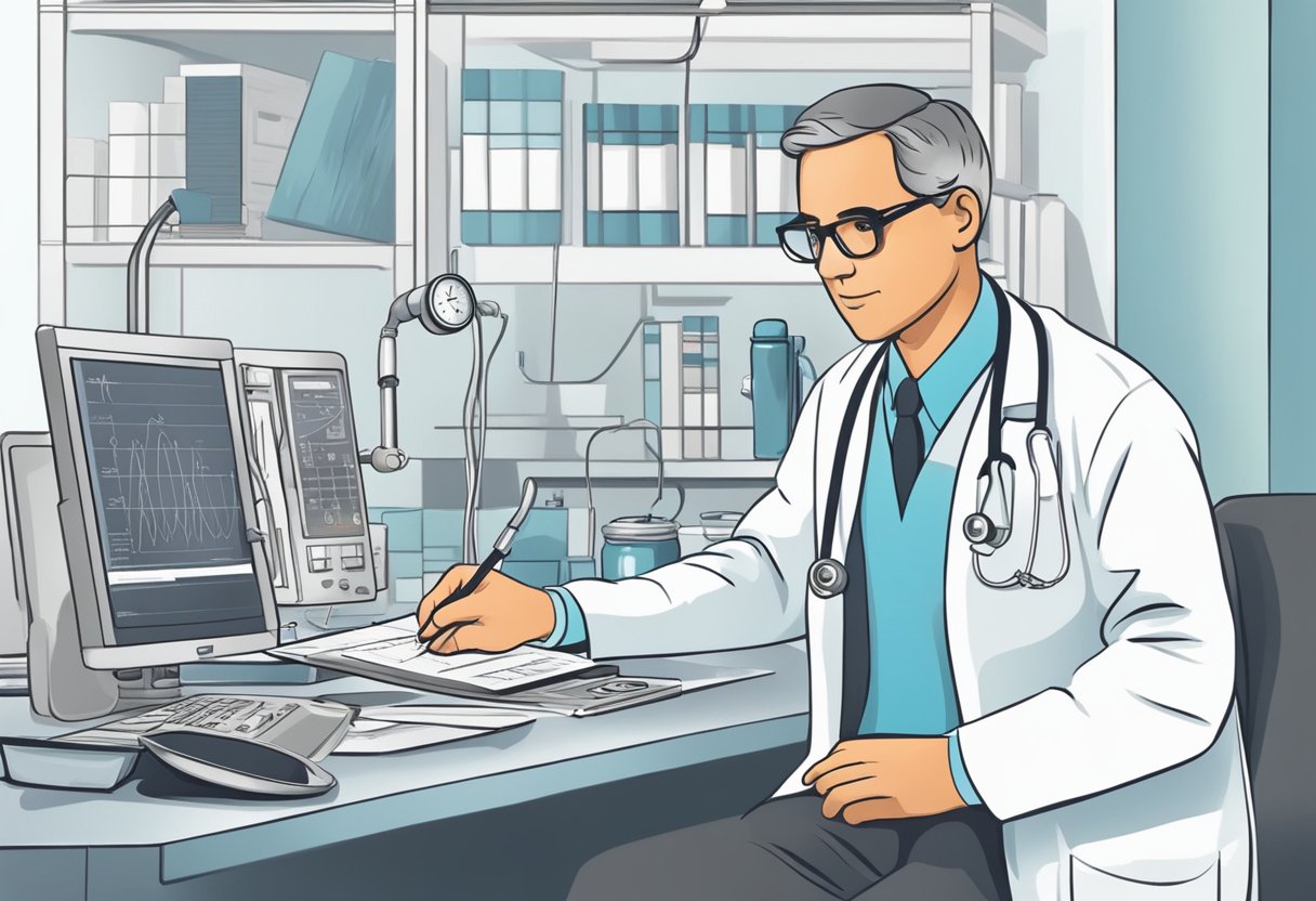 A cardiologist performs diagnostic tests, prescribes medications, and recommends lifestyle changes for heart health. They may also perform surgical procedures to treat heart conditions