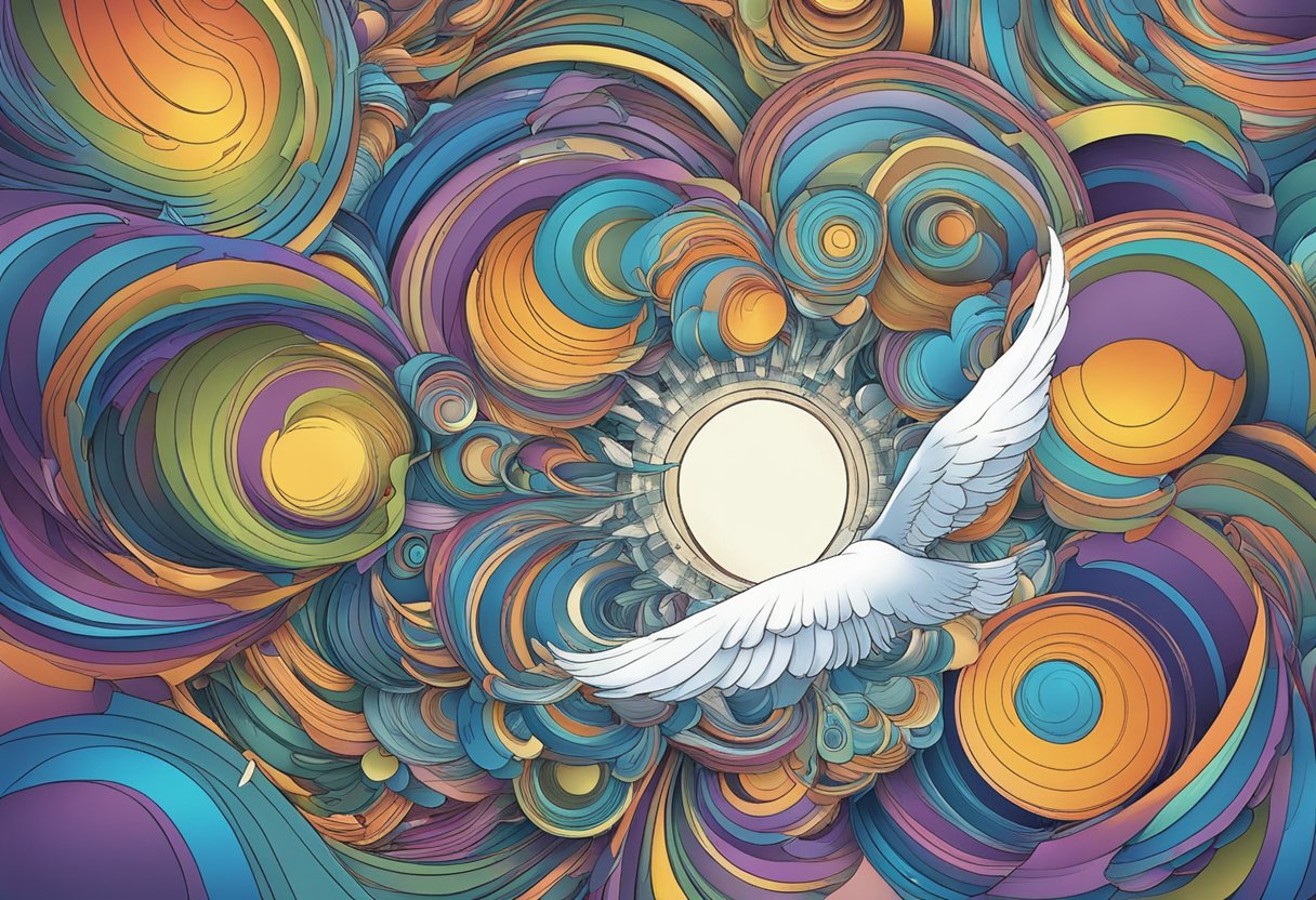 A heart pounding irregularly, skipping beats, fluttering erratically
