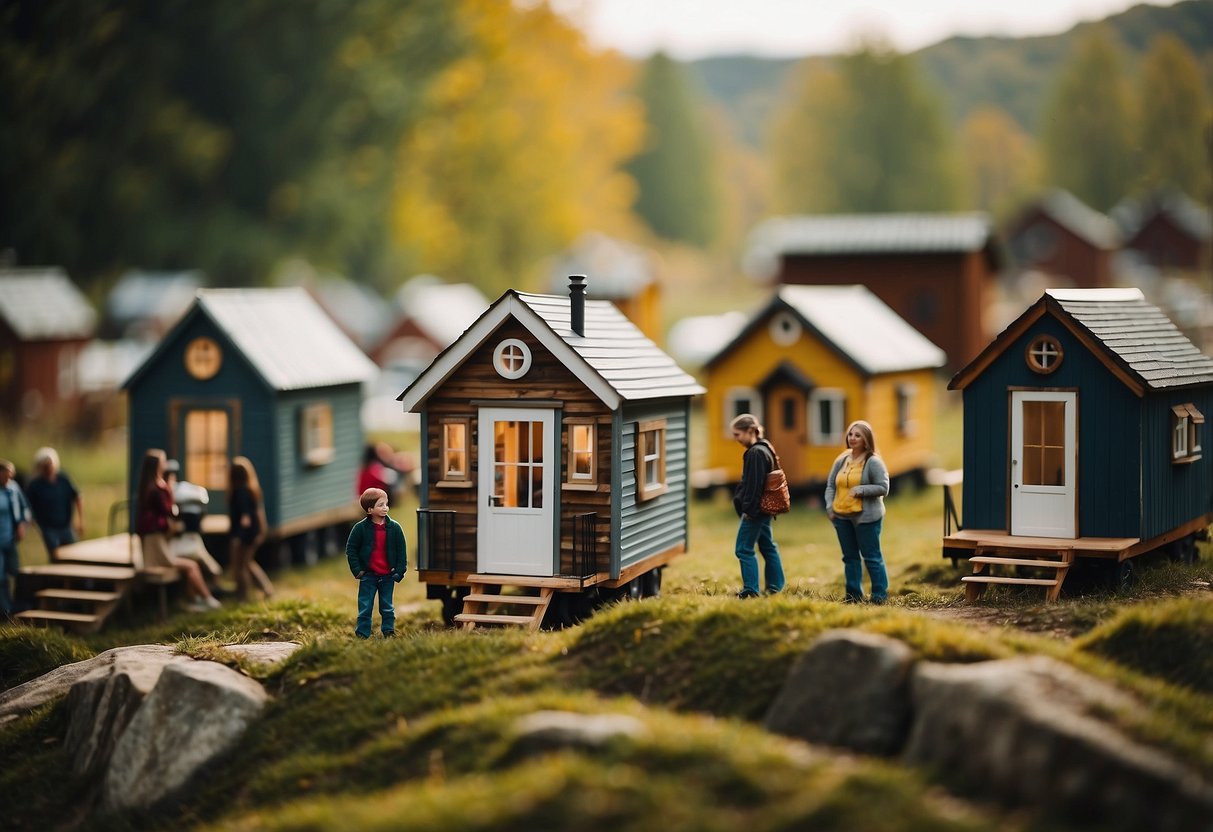 People are selecting tiny homes in a West Virginia community