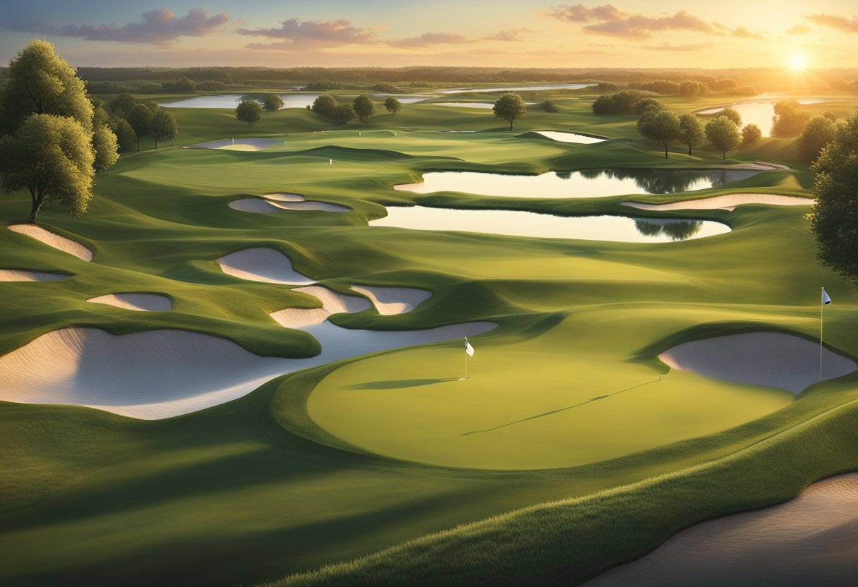 The sun sets over Le Golf National, its rolling greens and water hazards standing as a testament to its rich history and significance in the world of golf