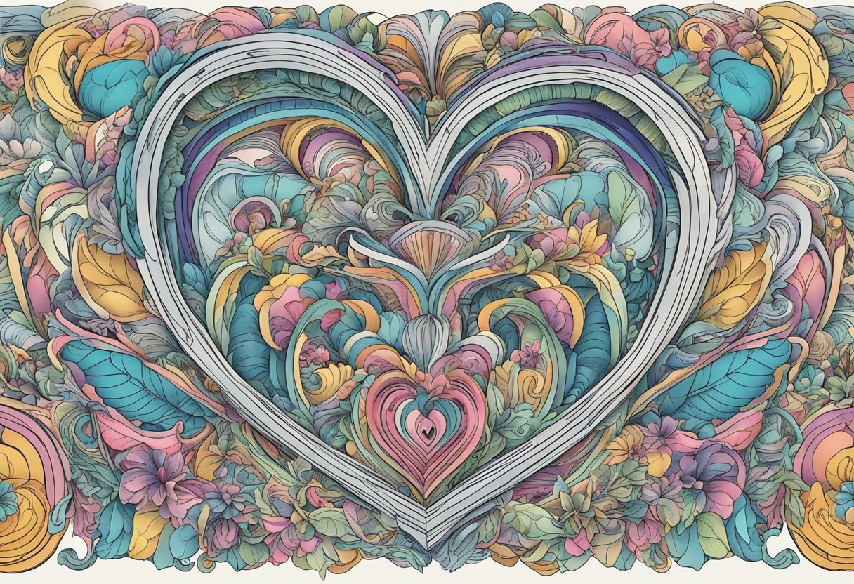A heart quivers, beats wildly
