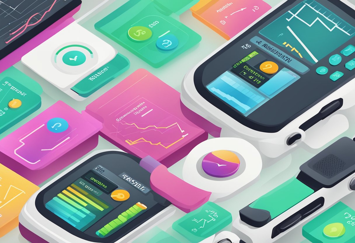 A heart rate monitor displaying "Frequently Asked Questions" about health