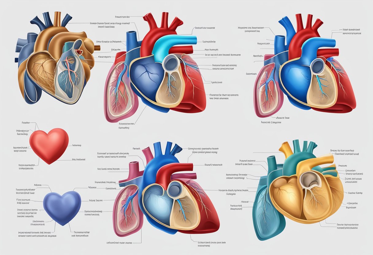 There are four heart valves in the heart