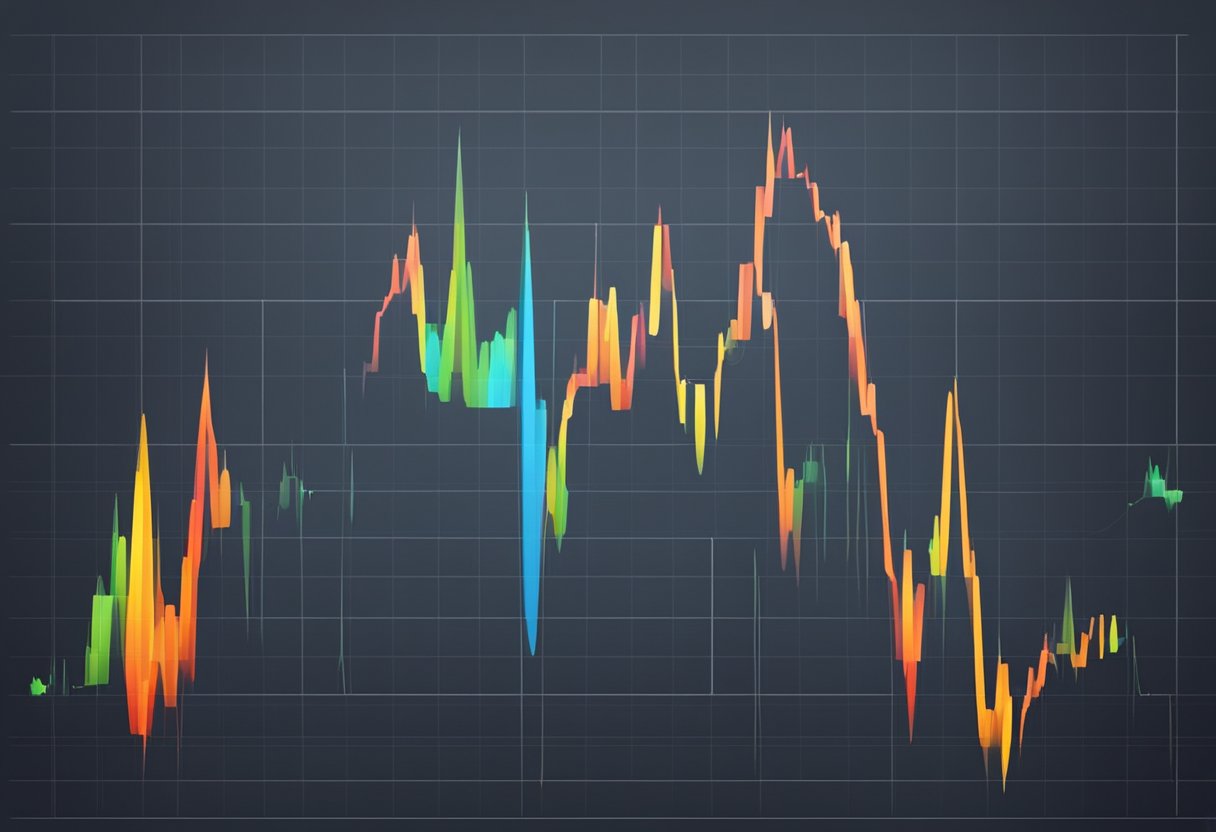 A running heart rate graph peaks at an optimal level