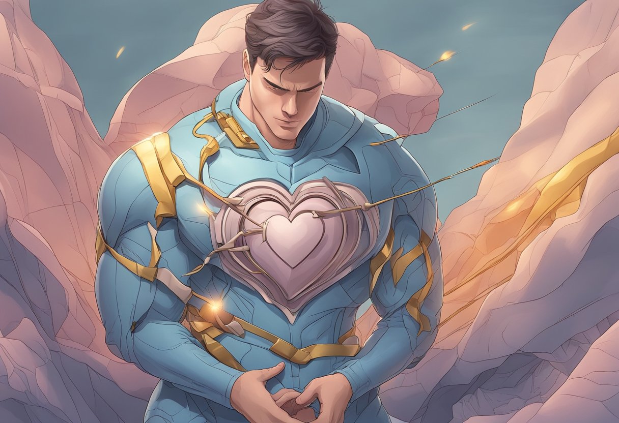 A sudden, sharp pain pierces the heart for a moment