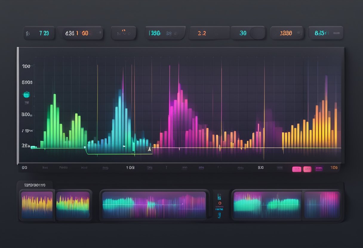 A heart rate monitor displays a steady, rhythmic pulse of 60-100 beats per minute