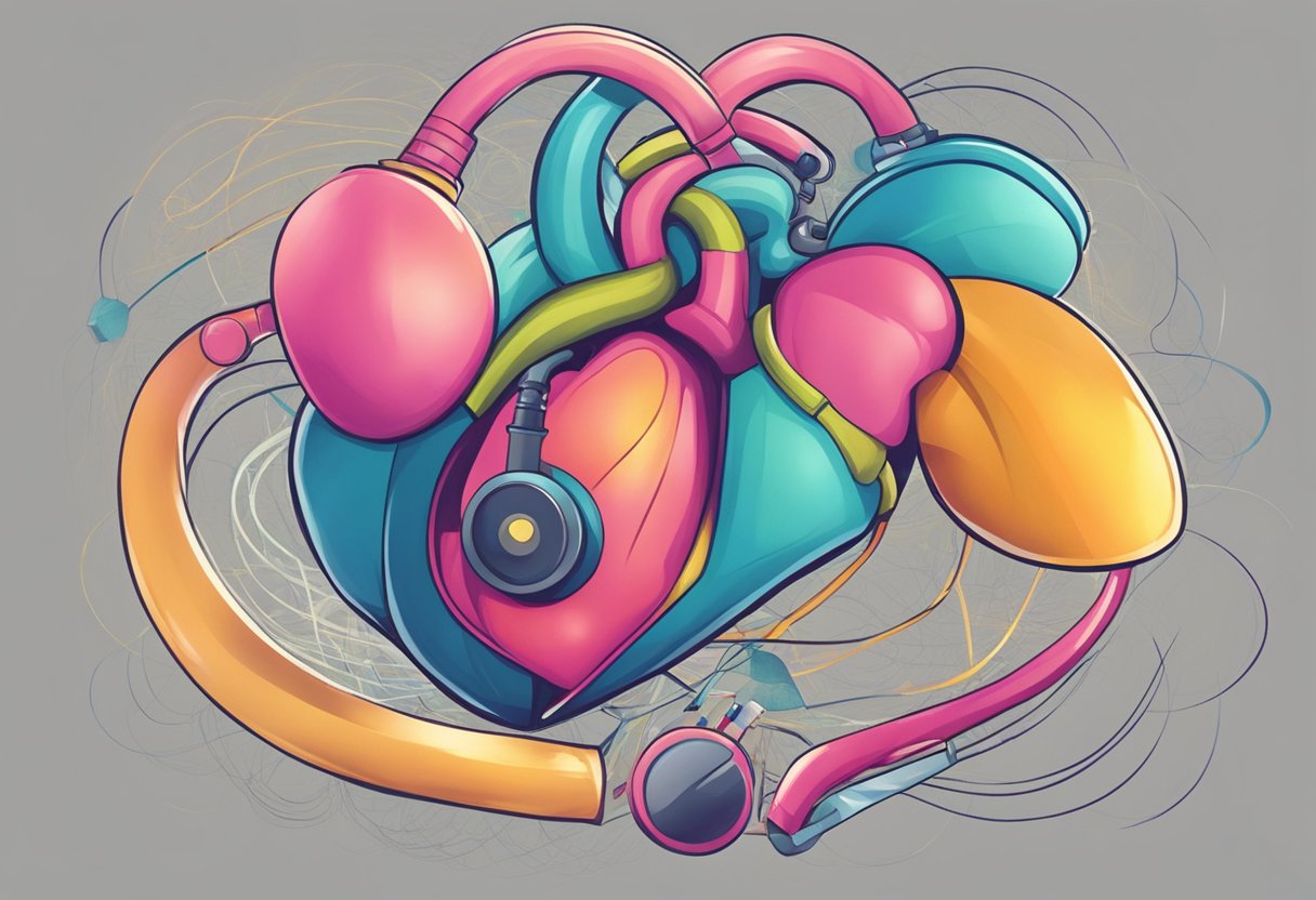 Heart skips a beat, exhaling. Rhythm disrupted