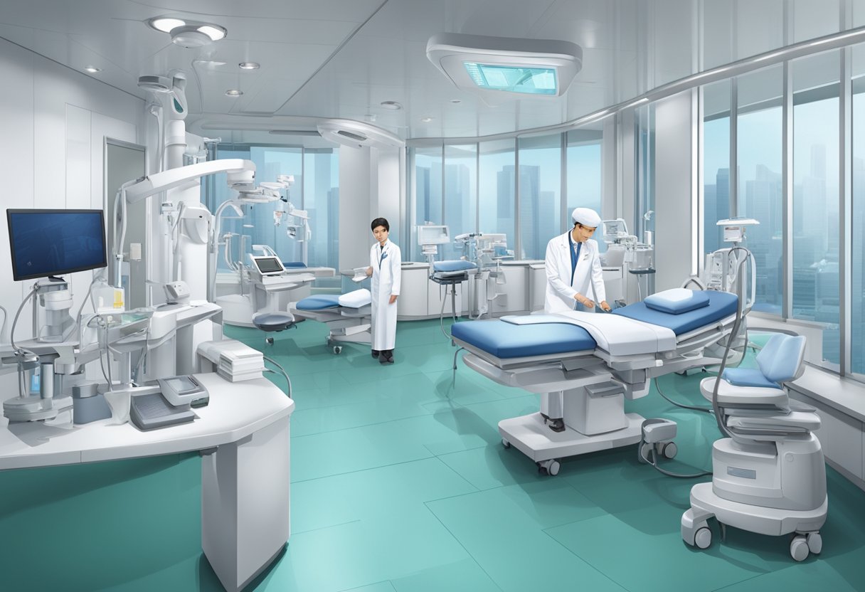 A group of prominent cardiologists and state-of-the-art medical facilities in Singapore