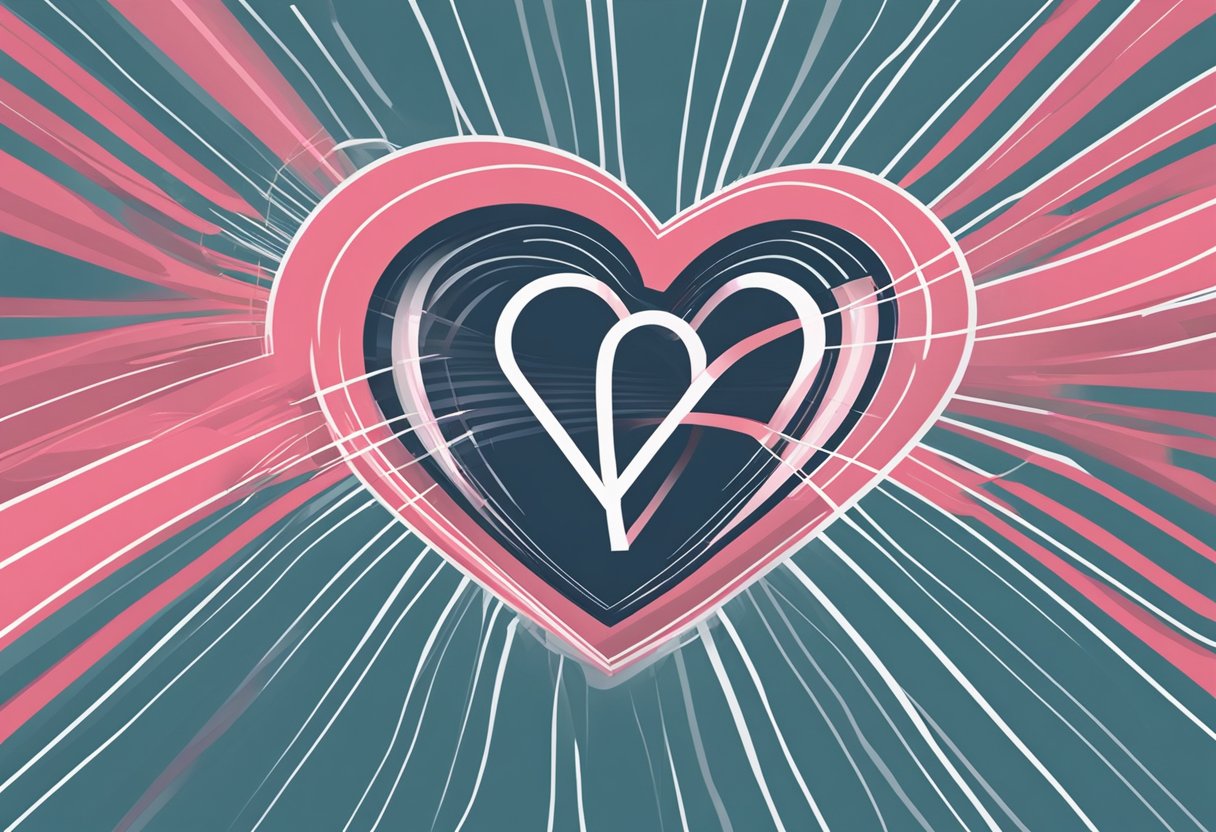 Noradrenaline increases heart rate, shown by a heart symbol with speed lines. FAQ text in background