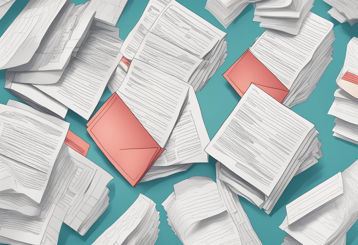 A stack of FAQ papers on congestive heart failure after stroke