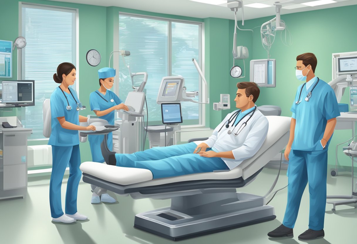 Cardiologists perform cardiac treatment and rehab at the hospital